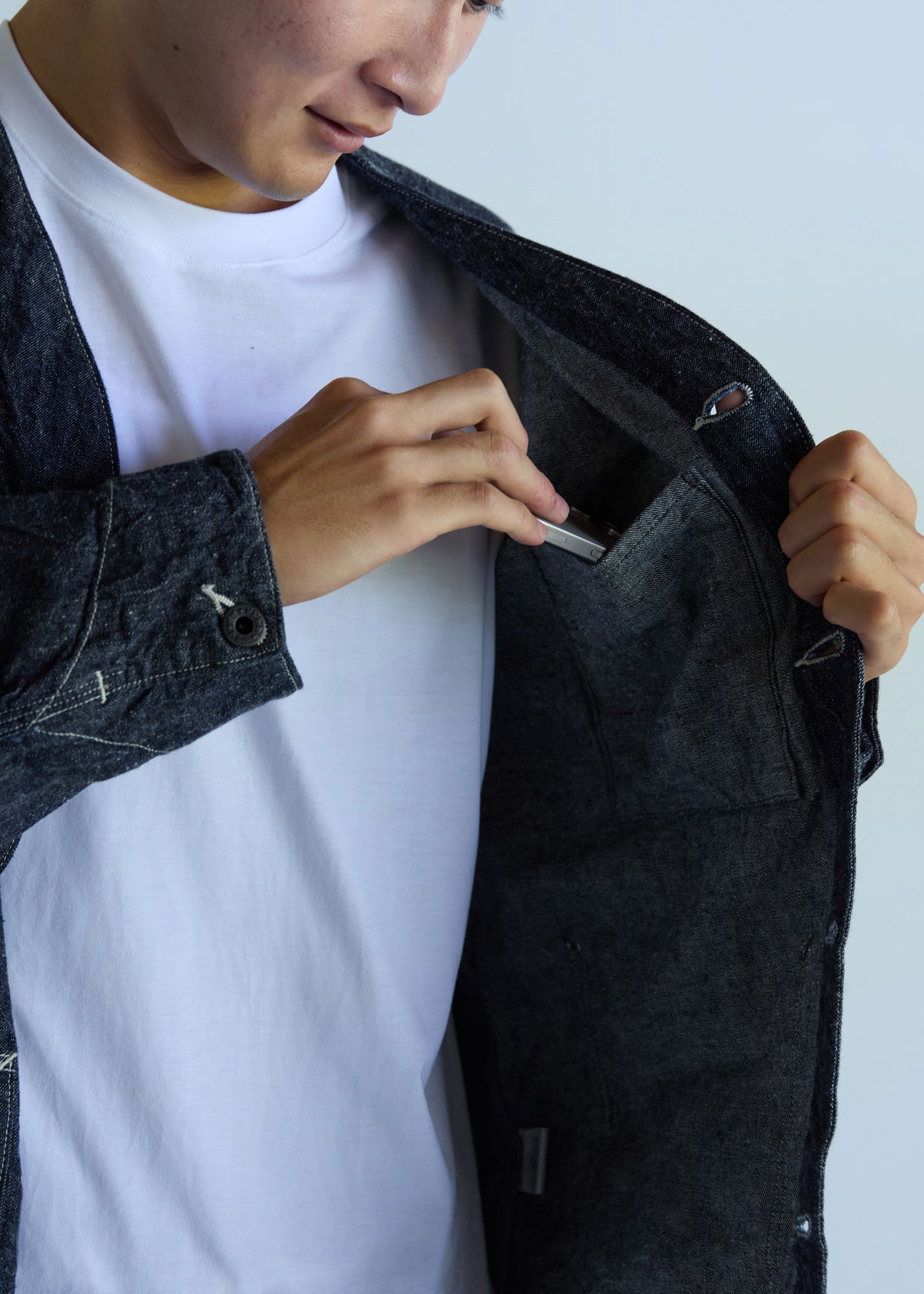 Engineer Jacket / HANMO INDIGO・SAKURA