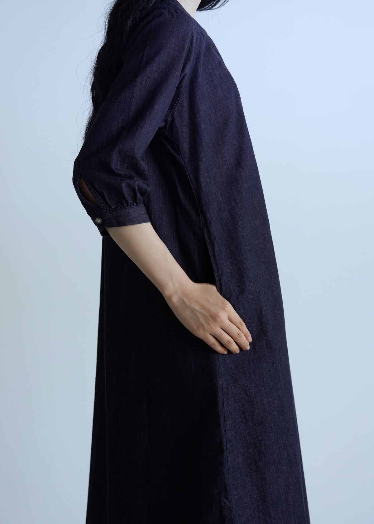 Loop Button Dress / SAKURA