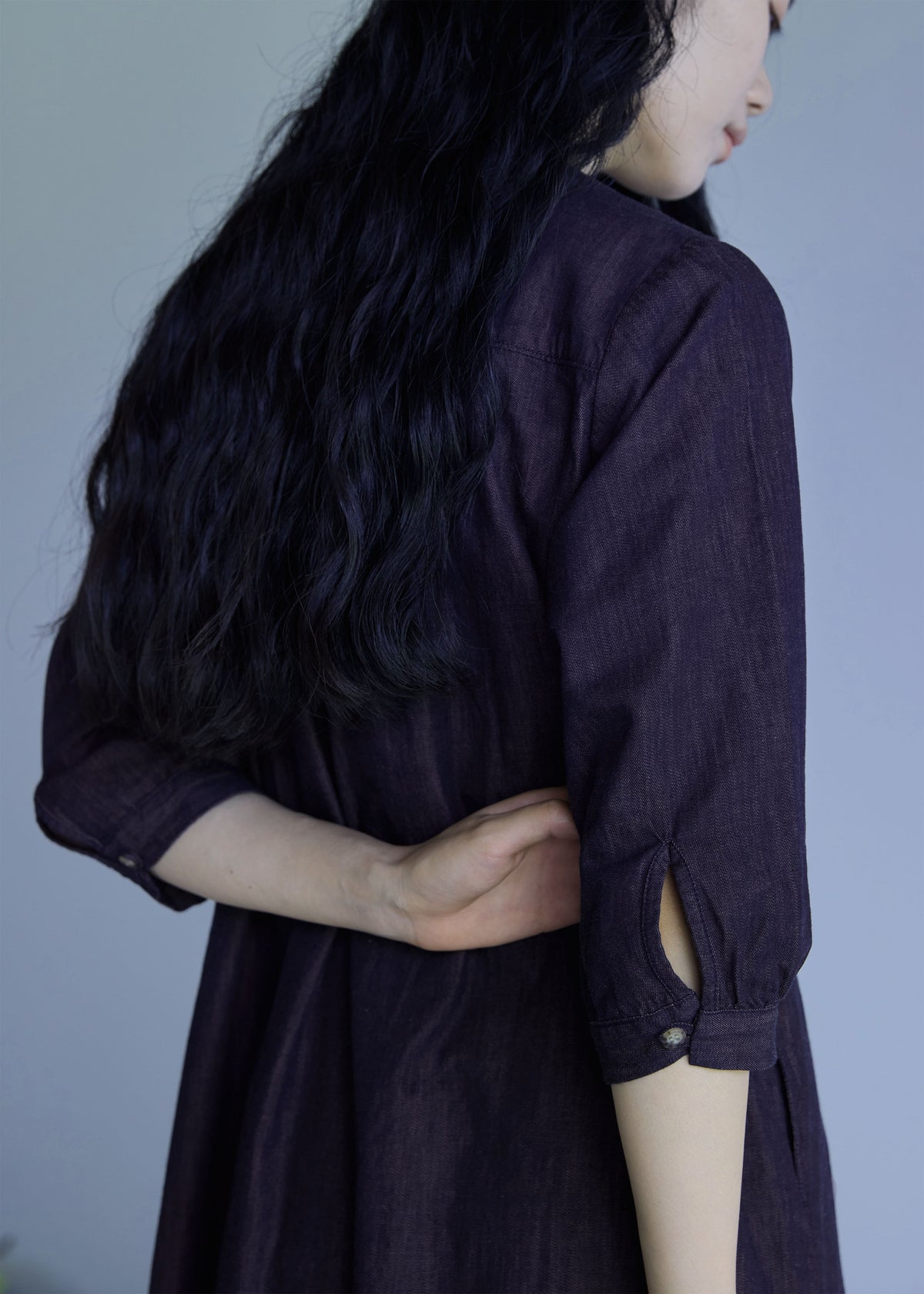 Loop Button Dress / SAKURA