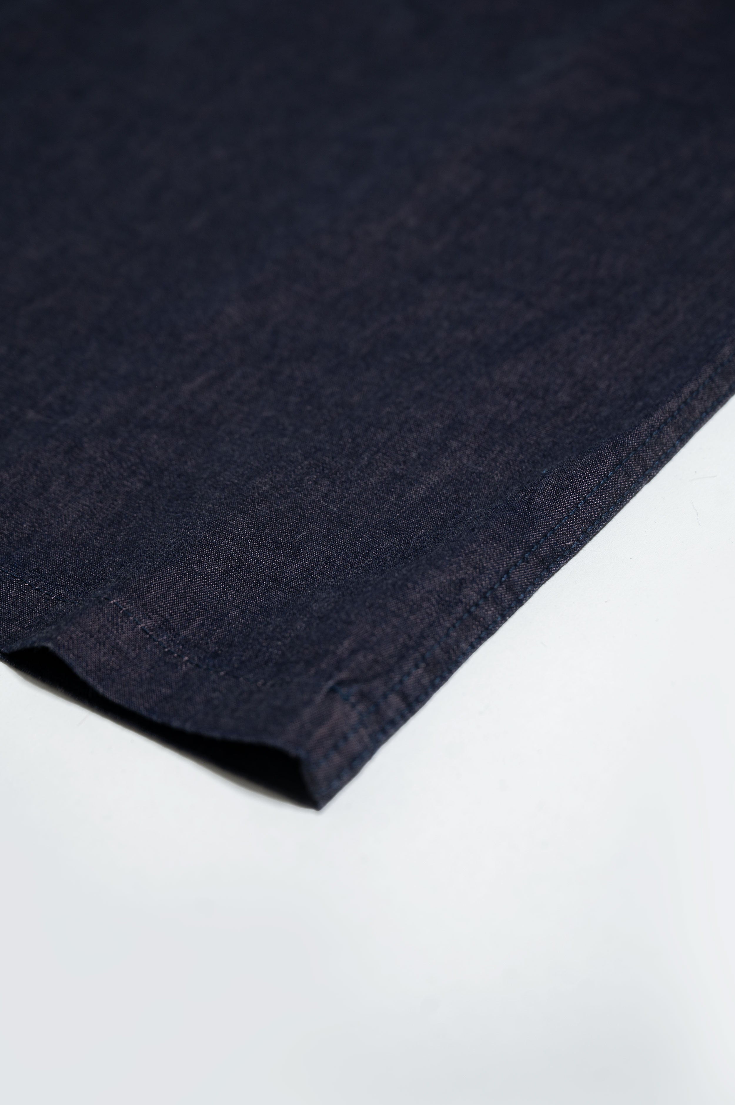 Denim Henley Tee / INDIGO / SAKURA / ECRU