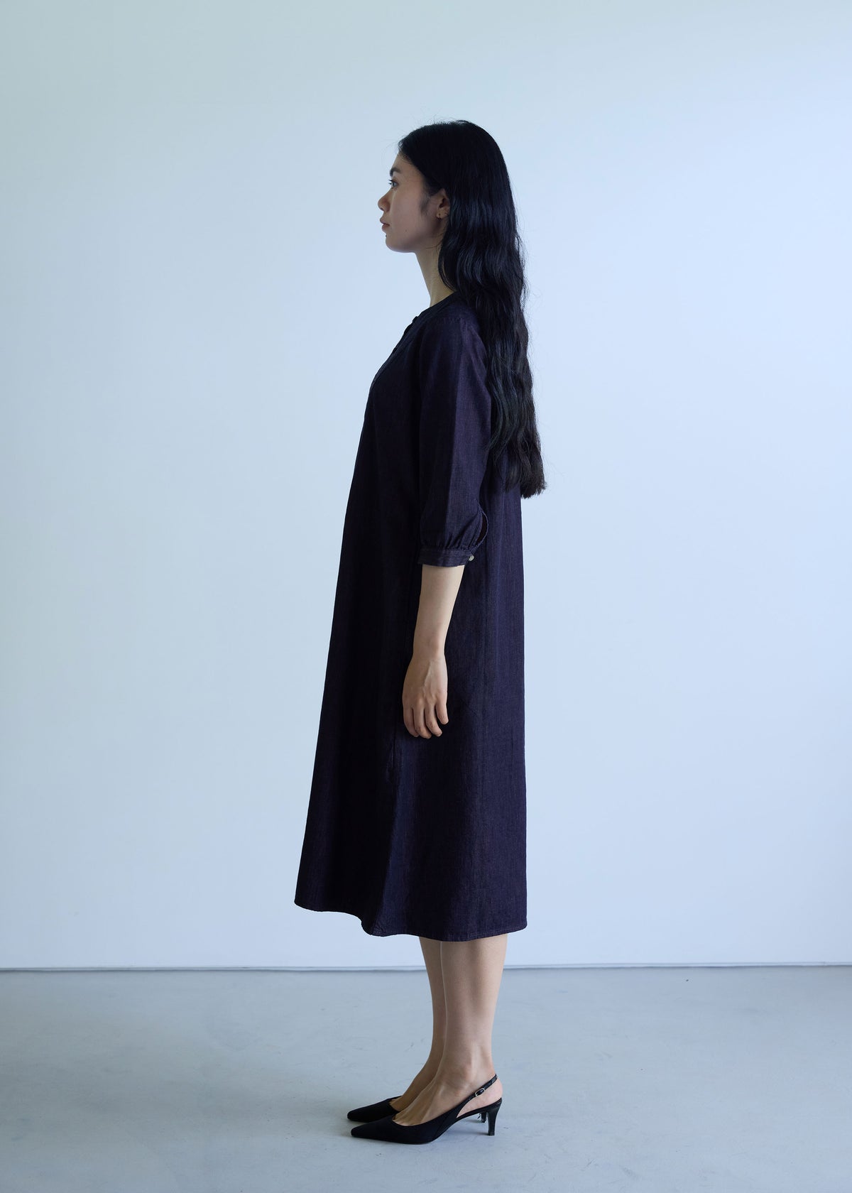 Loop Button Dress / SAKURA